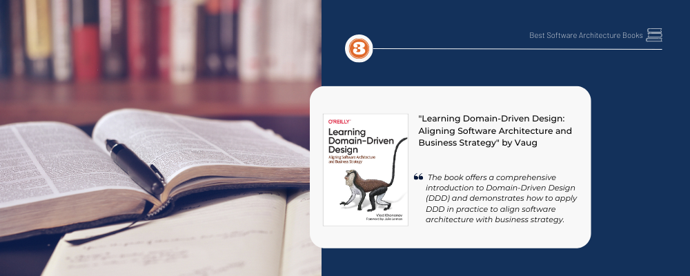 Software architecture books, Learning Domain-Driven Design: Aligning Software Architecture and Business Strategy by Vaug